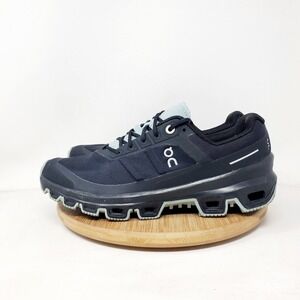 On Cloudventure Running Shoes Womens 7 Black Hiking Trail Comfort Sneaker